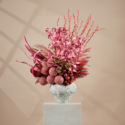 Nutcracker’s Dream | Festive Elegant Vase