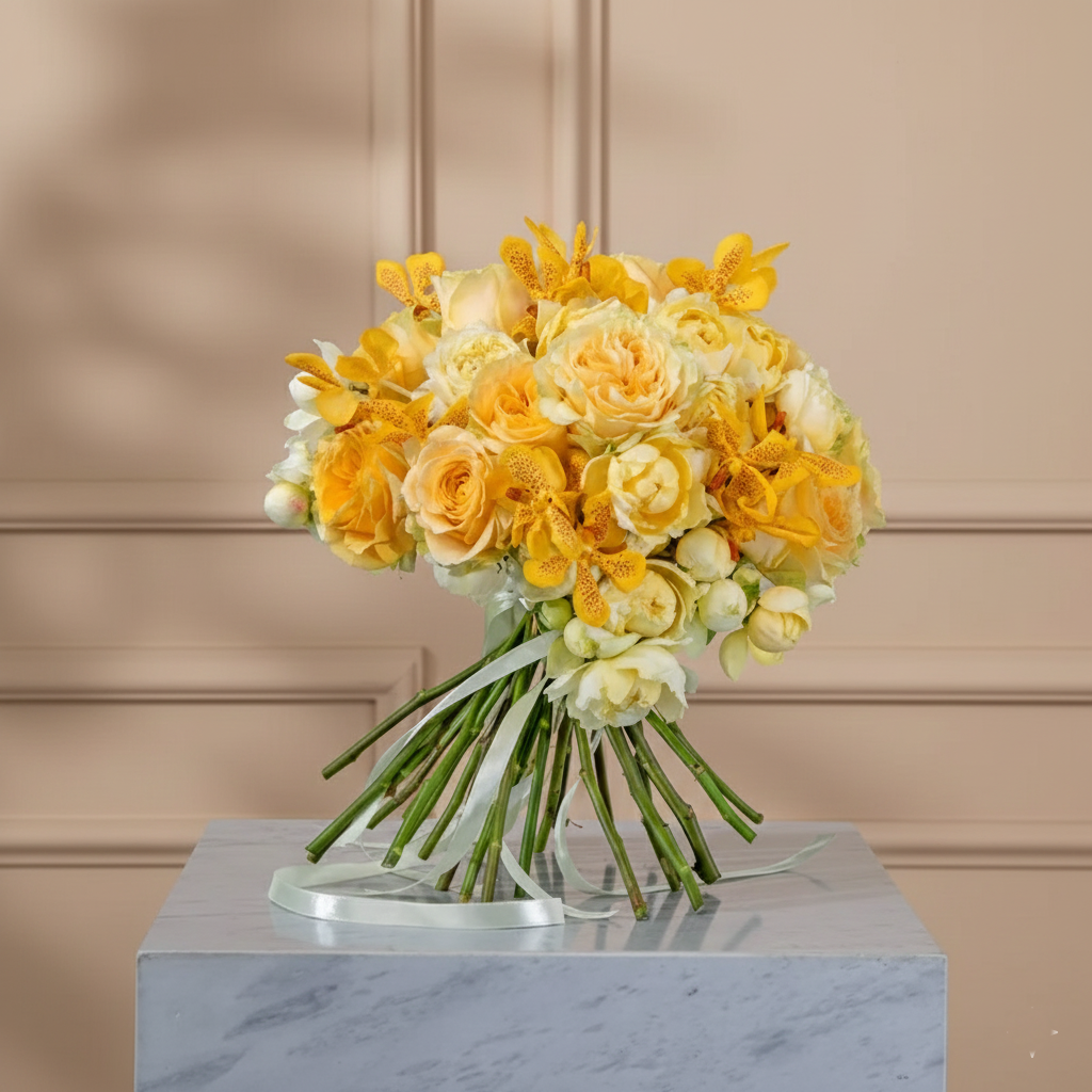 Yellow Fusion | Sunny Cheer Bouquet